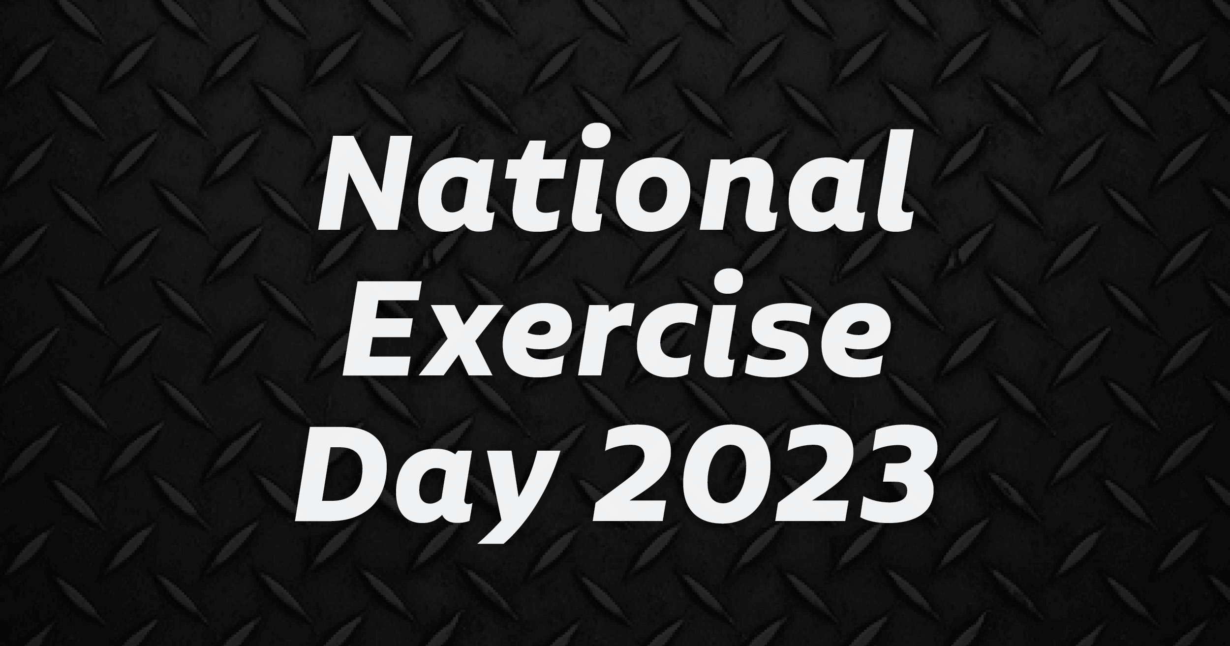 National Exercise Day